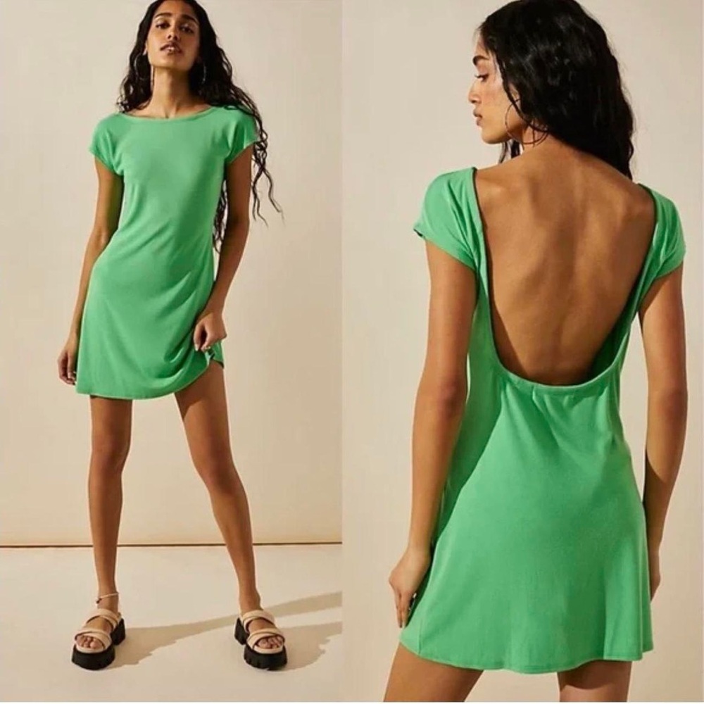 Free People Rosalia Low Back Mini Dress